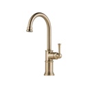 Brizo 61025LF Artesso Single Handle Bar Prep Faucet Luxe Gold 1