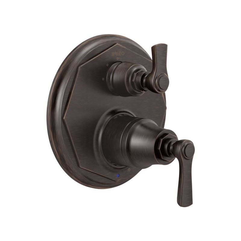 Brizo T75P560 Rook Pressure Balance Valve 3 Function Diverter Trim Venetian Bronze 1