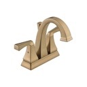 Delta 2551 Dryden Two Handle Centerset Lavatory Faucet Champagne Bronze 1