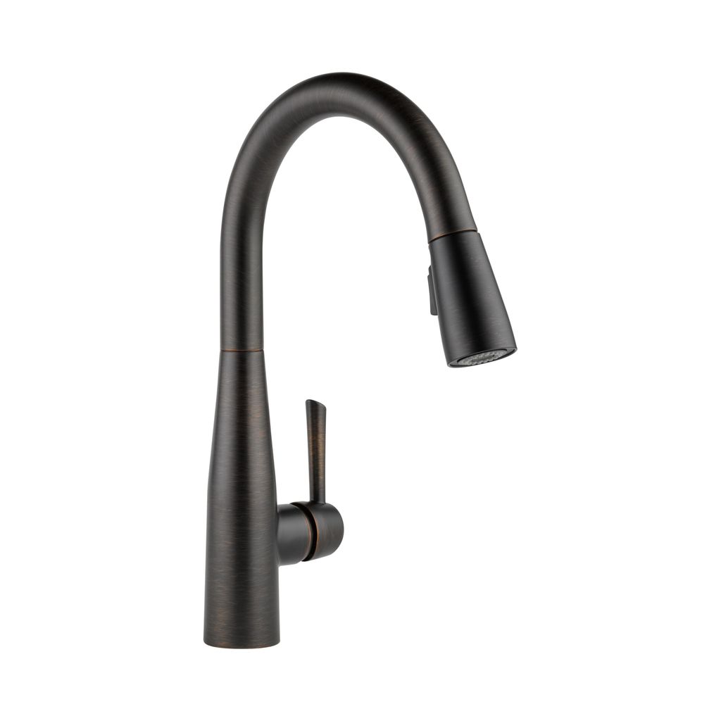 Delta 9113 Essa Single Handle Pull Down Kitchen Faucet Venetian Bronze 1