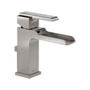 Delta 568LF Ara Single Handle Channel Lavatory Faucet Brilliance Stainless 1