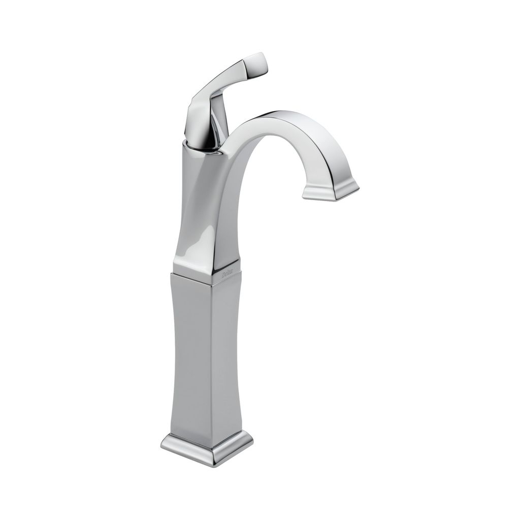 Delta 751 Dryden Single Handle Vessel Lavatory Faucet Chrome 1