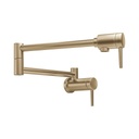 Delta 1165LF Contemporary Wall Mount Pot Filler Champagne Bronze 1