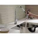 Delta 9113 Essa Single Handle Pull Down Kitchen Faucet Matte Black 3