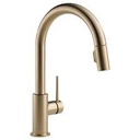 Delta 9159 Trinsic Single Handle Pull Down Kitchen Faucet Champagne Bronze 1