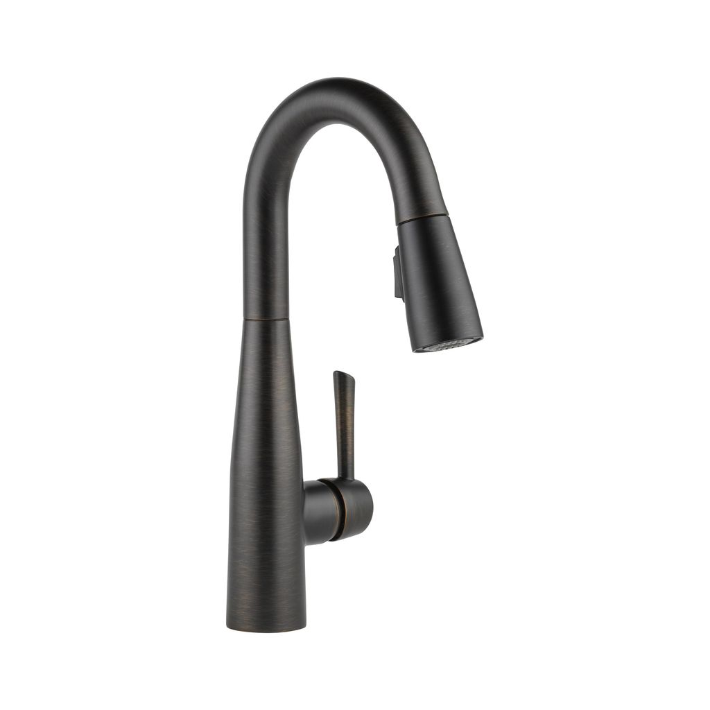 Delta 9913 Essa Single Handle Pull Down Bar Prep Faucet Venetian Bronze 1