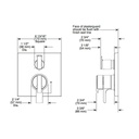 Delta T27967 Angular Modern Monitor 17 Series Valve Trim 6 Setting Integrated Diverter Venetian Bronze 2