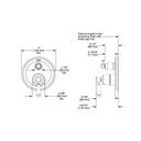 Delta T24997 Monitor 14 Series With 6 Setting Diverter Trim Stainless 2