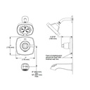 Delta T14276 Stryke 14 Series Shower Only Stainless 2