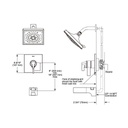 Delta T17474 Zura Monitor 17 Series H2Okinetic Tub &amp; Shower Trim Stainless 2