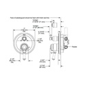 Delta T27997 Monitor 17 Series Valve Trim Integrated Diverter Brilliance Stainless 2