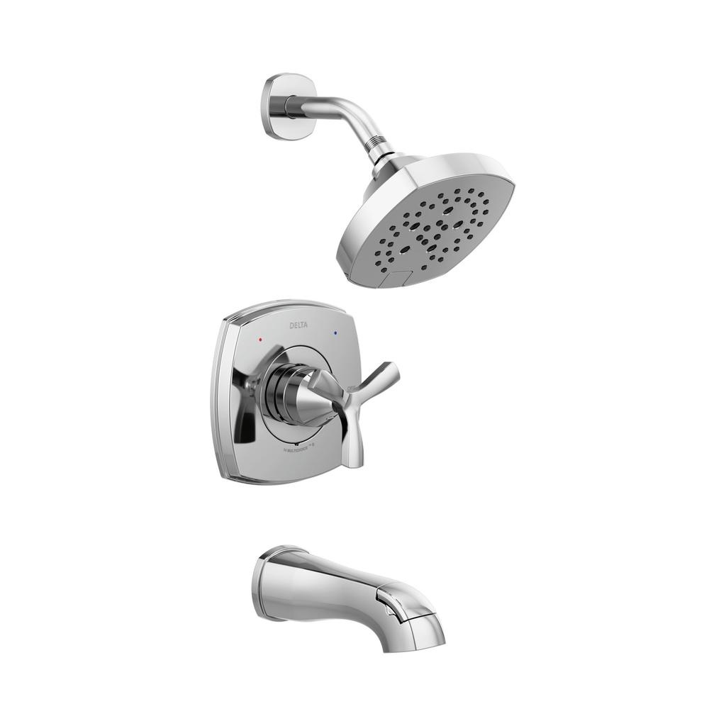 Delta Stryke T144766 14 Series Tub and Shower Chrome 1