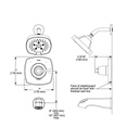 Delta T14076 Stryke 14 Series Valve Only Stainless 2