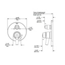 Delta T27959 MonitorR 17 Series With 6 Setting Diverter Trim Stainless 2