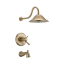 Delta T17T497 Cassidy TempAssure 17T Series Tub &amp; Shower Trim Champagne Bronze 1