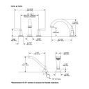 Delta T4751 Dryden Roman Tub with Hand Shower Trim Stainless 2