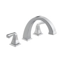 Delta T2751 Dryden 3 Hole Roman Tub Trim Chrome 1