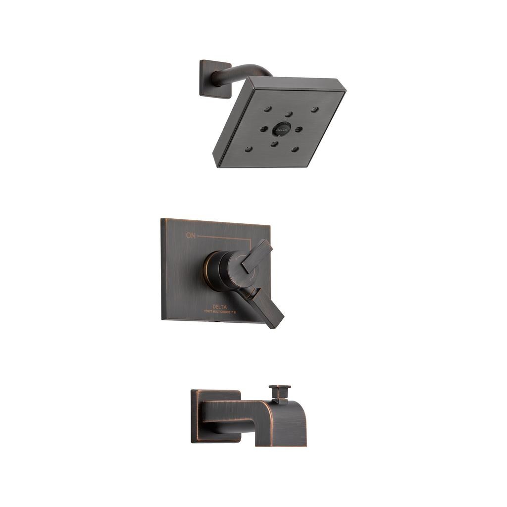 Delta T17453 Vero Monitor 17 Series H2Okinetic Tub And Shower Trim Venetian Bronze 1