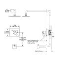 Delta T17253 Vero Monitor 17 Series H2Okinetic Shower Trim Stainless 2