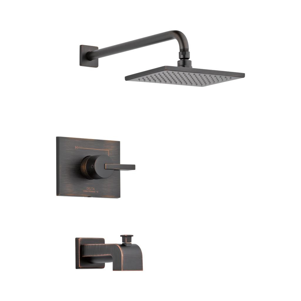 Delta T14453 Vero 14 Series Multi Choice Tub Shower Trim Venetian Bronze 1