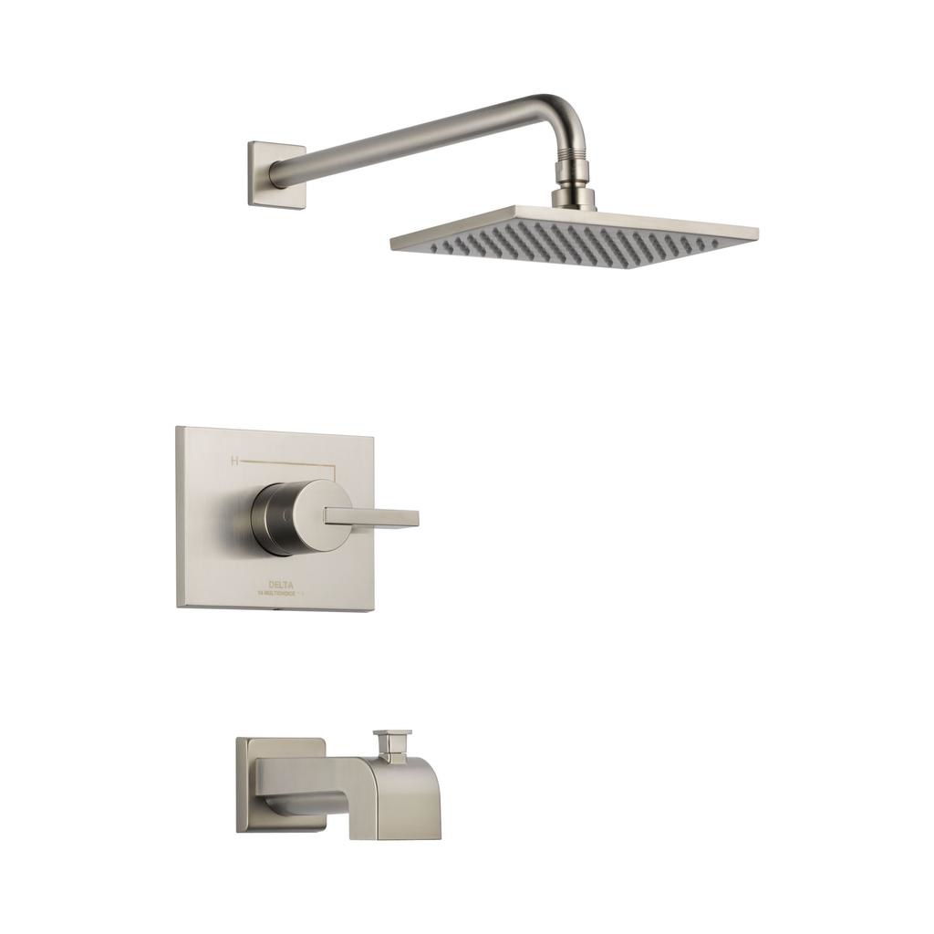 Delta T14453 Vero 14 Series Multi Choice Tub Shower Trim Stainless 1