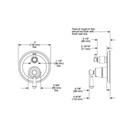 Delta T24897 MonitorR 14 Series With 3 Setting Diverter Trim Stainless 2