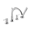 Delta T4759 Trinsic Roman Tub with Hand Shower Trim Chrome 1