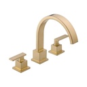 Delta T2753 Vero 3 Hole Roman Tub Trim Champagne Bronze 1