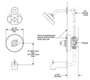 Delta T14459 Trinsic Monitor 14 Series H2Okinetic Tub And Shower Trim Less Head Stainless 2