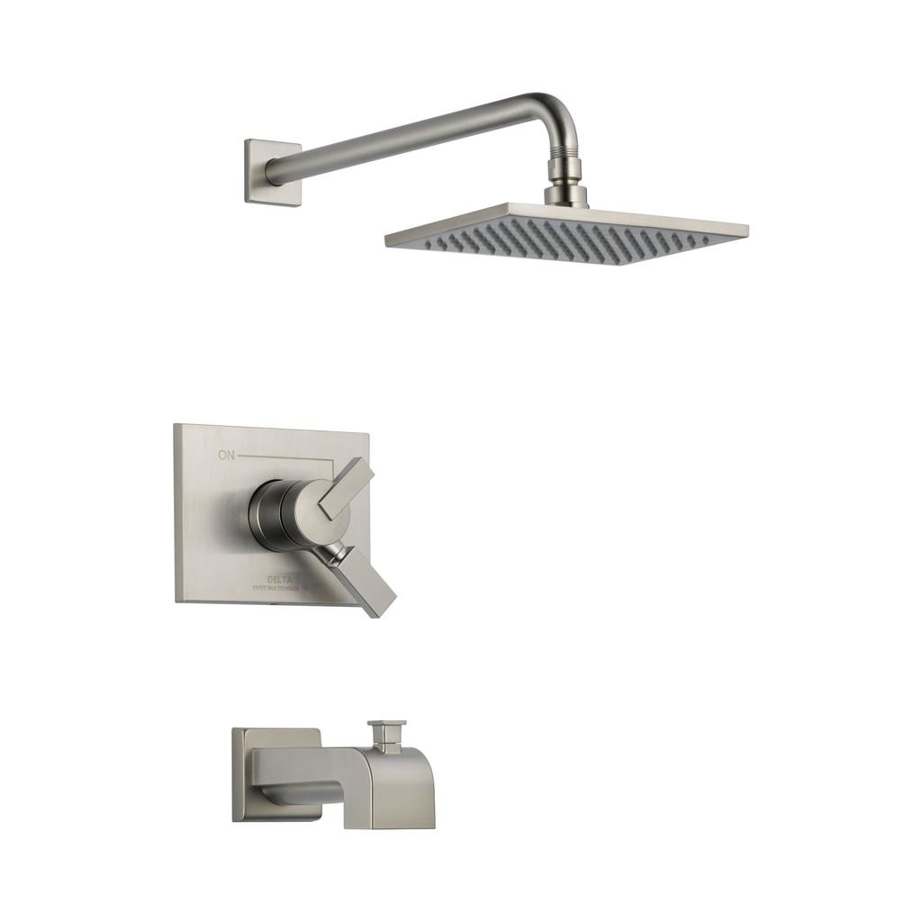 Delta T17453 Vero Monitor 17 Series Tub And Shower Trim Stainless 1