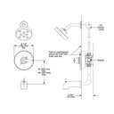 Delta T14059 Trinsic Monitor 14 Series Valve Only Trim Chrome 2