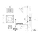 Delta T14051 Dryden Monitor 14 Series Valve Only Trim Stainless 2