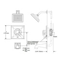 Delta T17451 Dryden Monitor 17 Series Tub And Shower Trim Chrome 2