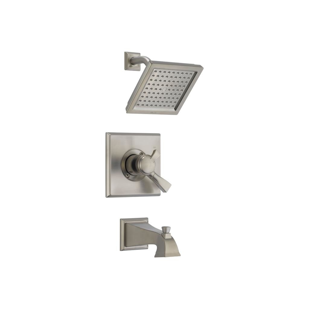 Delta T17451 Dryden Monitor 17 Series Tub And Shower Trim Stainless 1