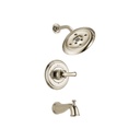 Delta T14497 Cassidy Monitor 14 Series H2Okinetic Tub Shower Trim Less Handle Polished Nickel 1