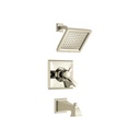 Delta T17451 Dryden Monitor 17 Series Tub And Shower Trim Polished Nickel 1