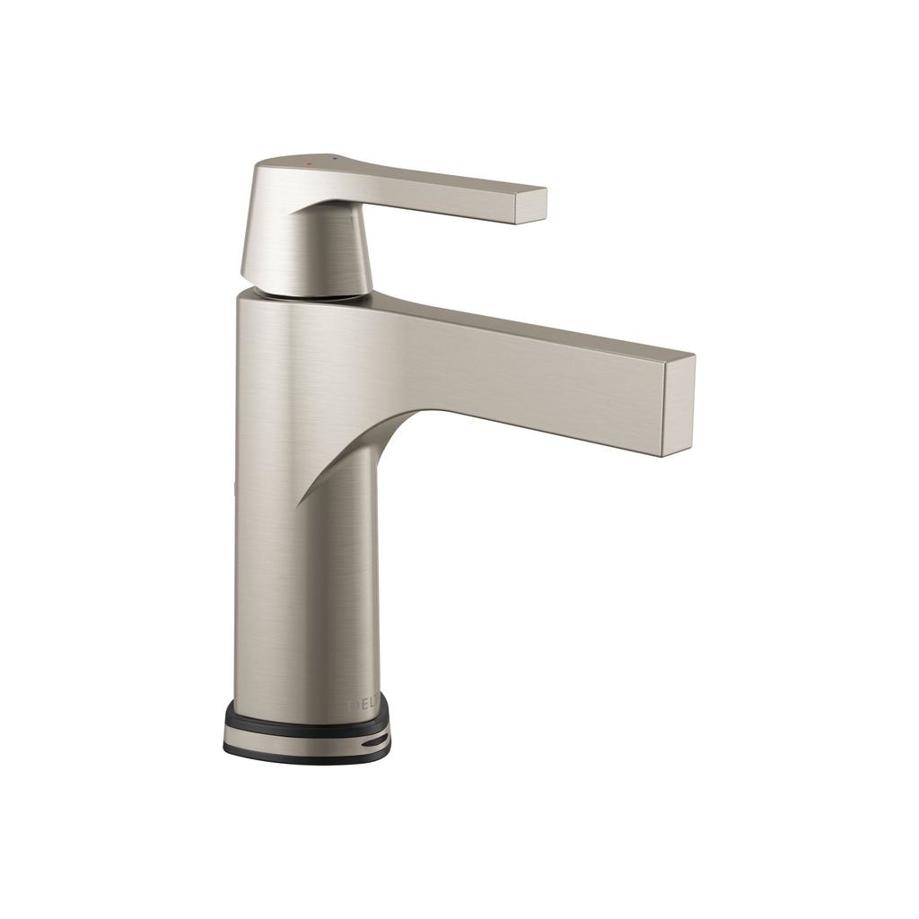 Delta 574T Zura Single Handle Bathroom Faucet Touch2O Technology Stainless 1