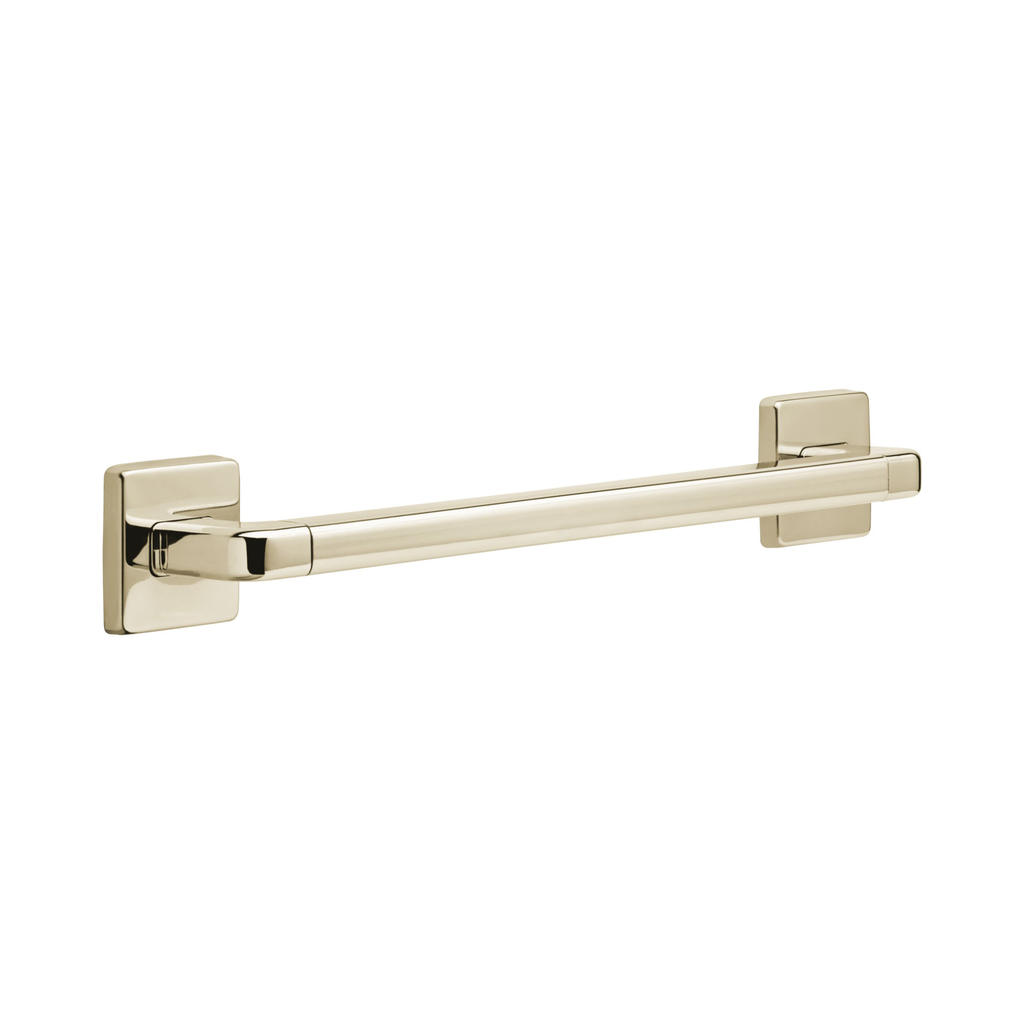 Delta 41918 18 Angular Modern Decorative ADA Grab Bar Polished Nickel 1