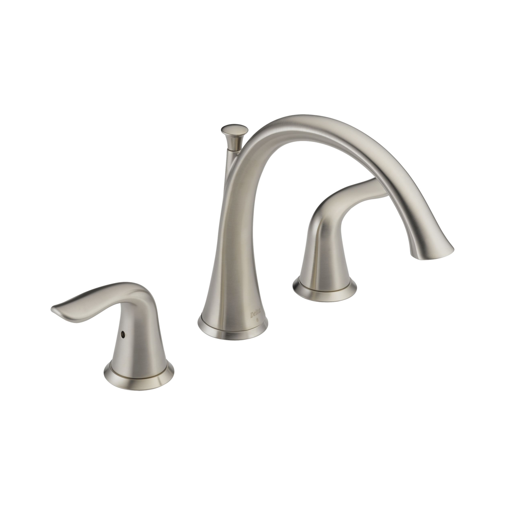 Delta T2738 Lahara Roman Tub Trim Brilliance Stainless 1