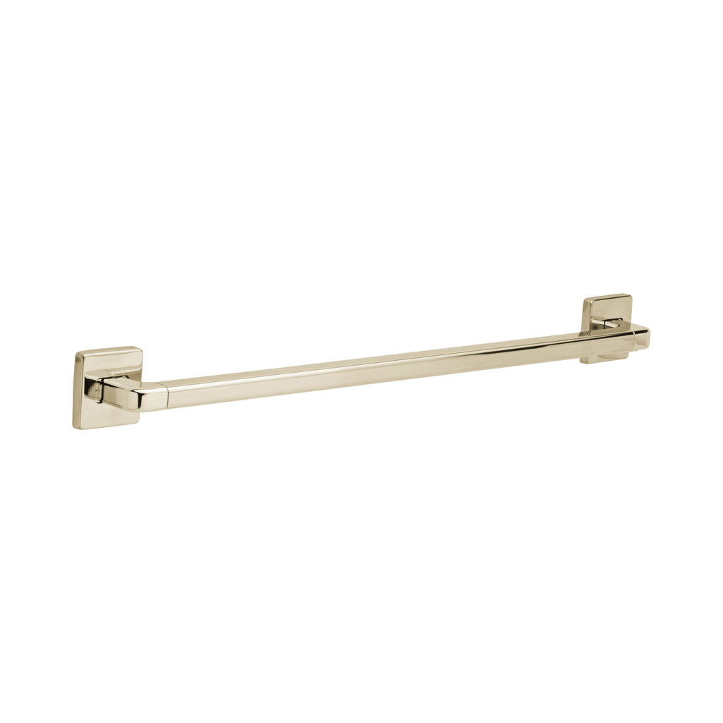 Delta 41924 24 Angular Modern Decorative ADA Grab Bar Polished Nickel 1