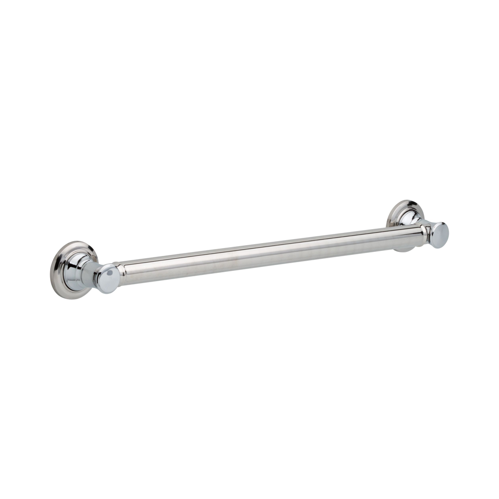 Delta 41624 24 Traditional Decorative ADA Grab Bar Chrome 1