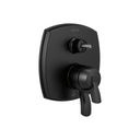 Delta T27876 Stryke 17 Series Integrated Diverter Trim Less Handle Matte Black 1