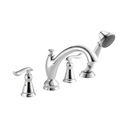 Delta T4794 Linden Roman Tub With Hand Shower Trim Chrome 1