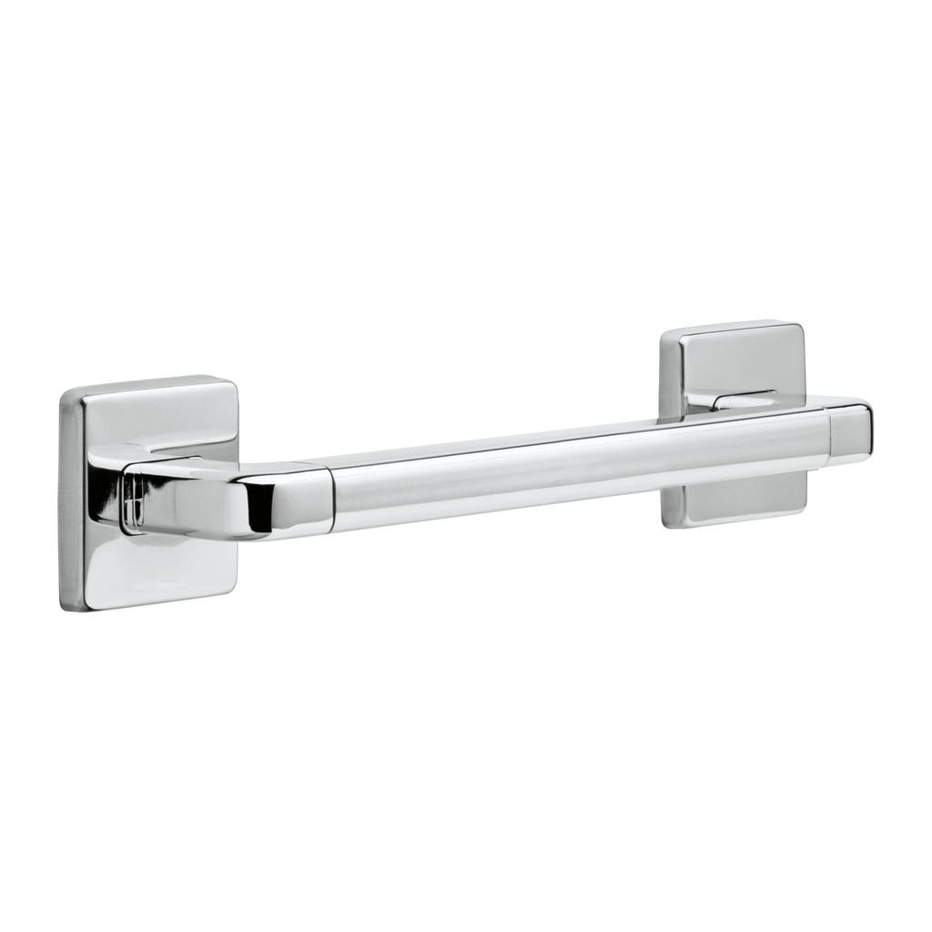 Delta 41912 12 Angular Modern Decorative ADA Grab Bar Chrome 1