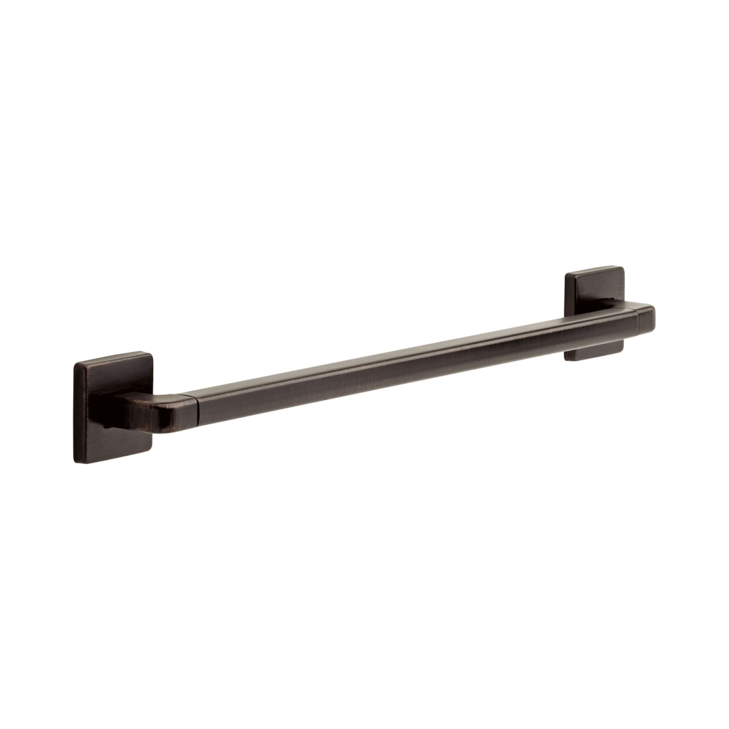 Delta 41924 24 Angular Modern Decorative ADA Grab Bar Venetian Bronze 1