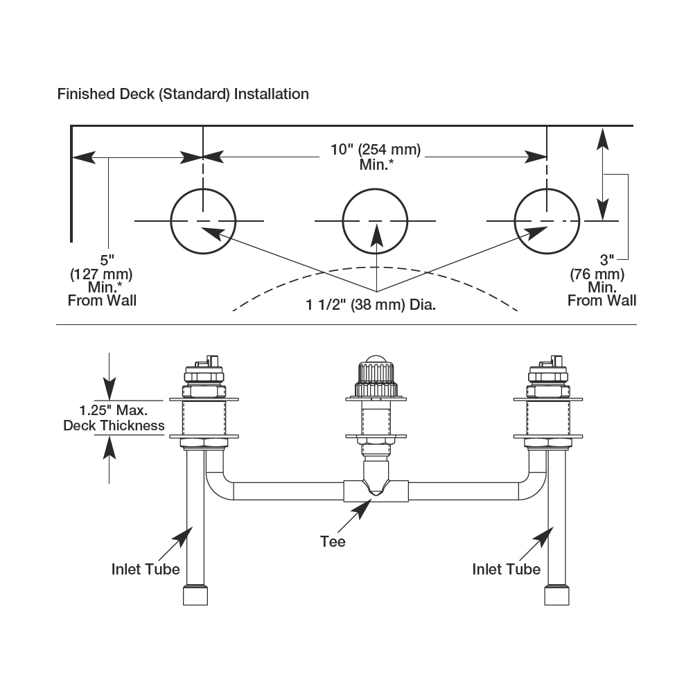 Delta R2709 Fixed Roman Tub Roughin 2