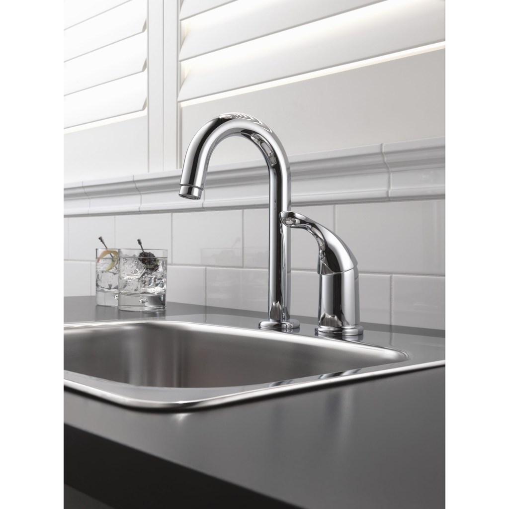 Delta 1903 Classic Single Handle Bar Prep Faucet Chrome 3