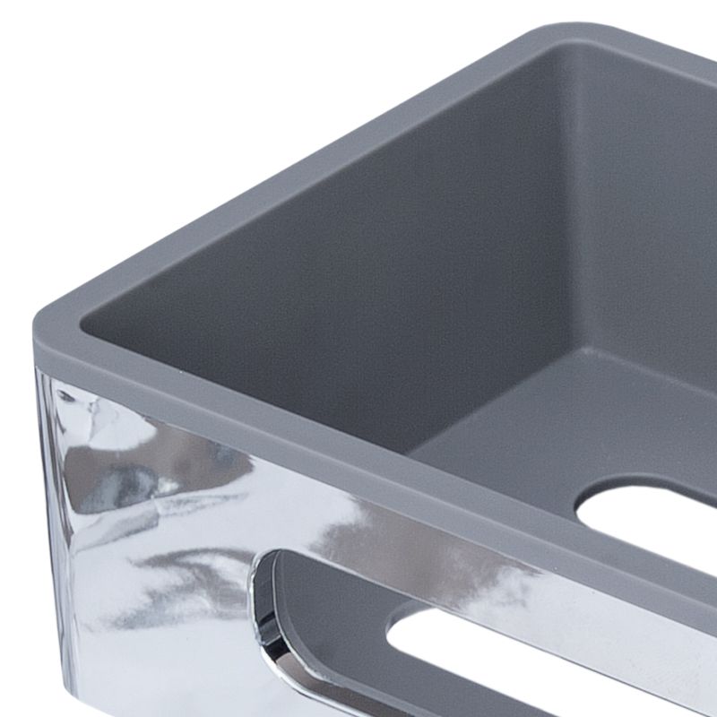 Laloo CB3432C Classic Shower Caddy Rectangular Chrome 2