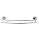 Laloo CR3830DC Classic-R Extended Double Towel Bar Chrome 1