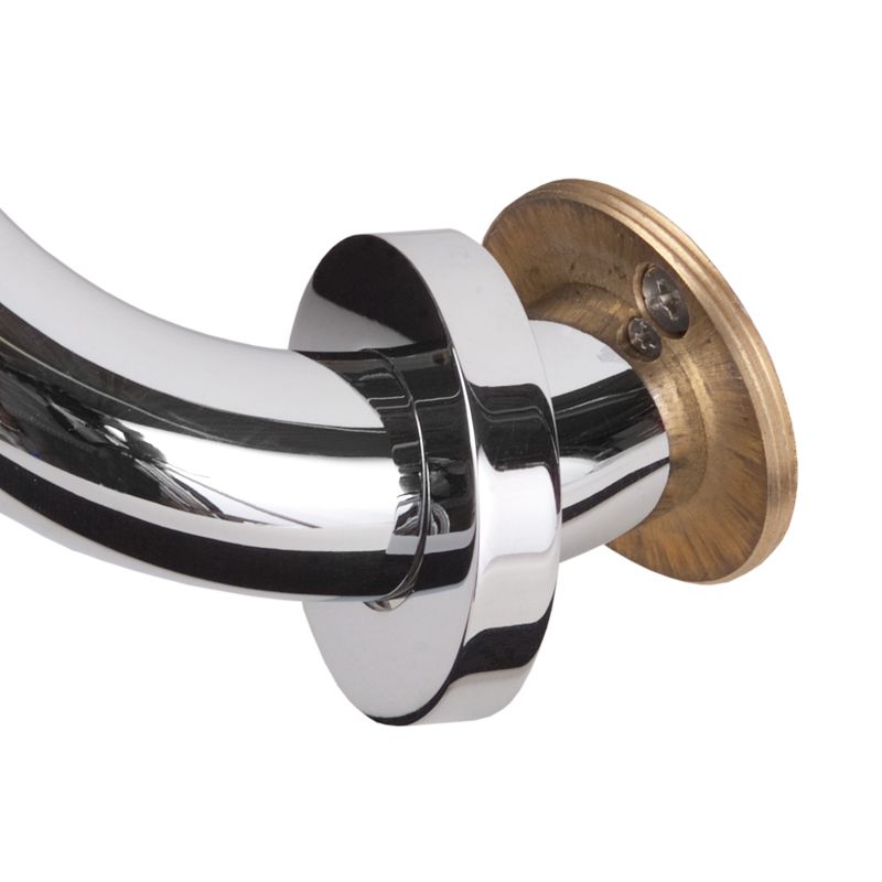 Laloo 1013C Angled Grab Bar Chrome 2